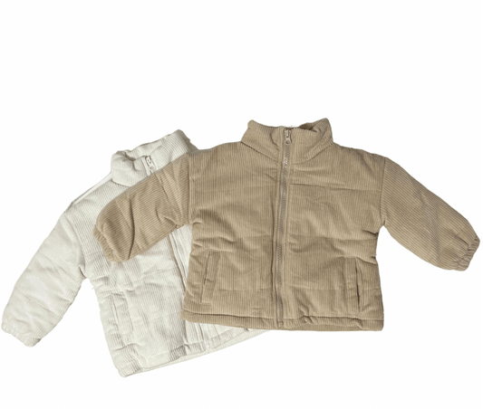 Corduroy Puffer Jacket Harlow and Oakley